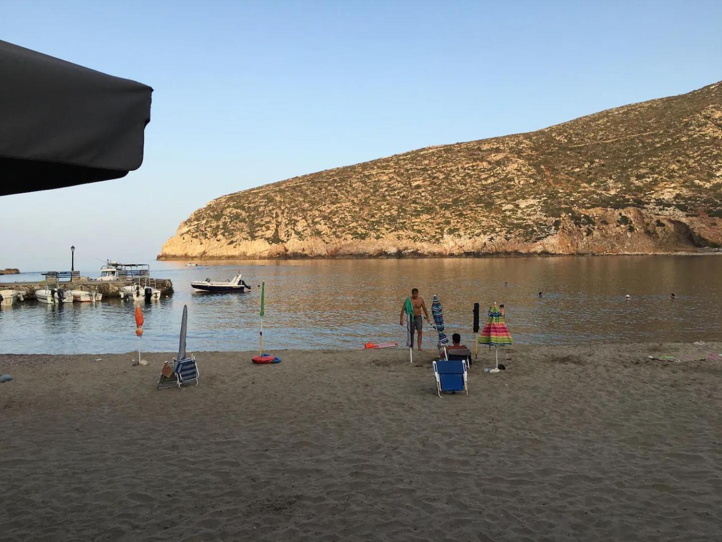 Cozy Studio In Beautiful Apollonas Beach Naxos Apollon  ภายนอก รูปภาพ