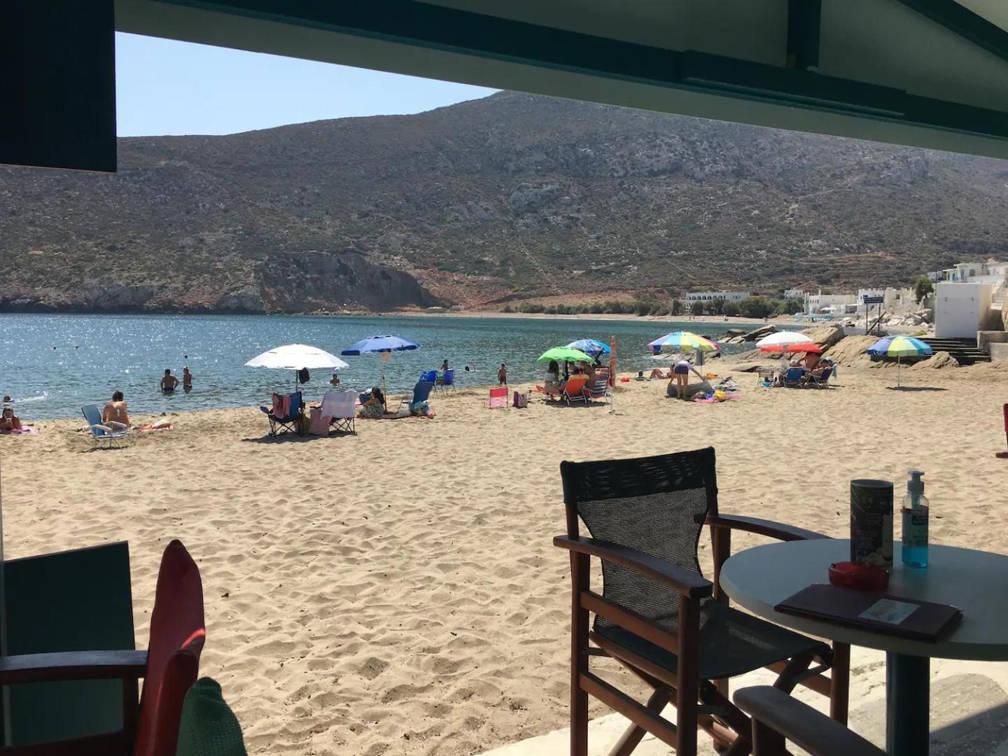 Cozy Studio In Beautiful Apollonas Beach Naxos Apollon  ภายนอก รูปภาพ